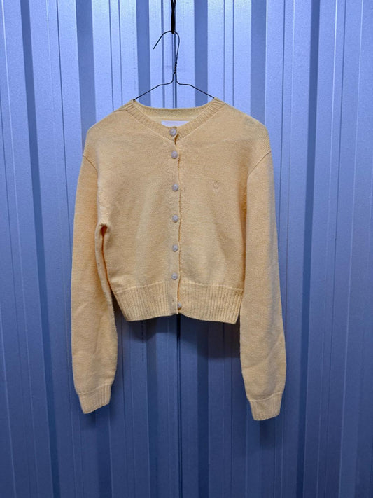 Yellow Viktoria & Woods Yellow Cardigan - size XS Size