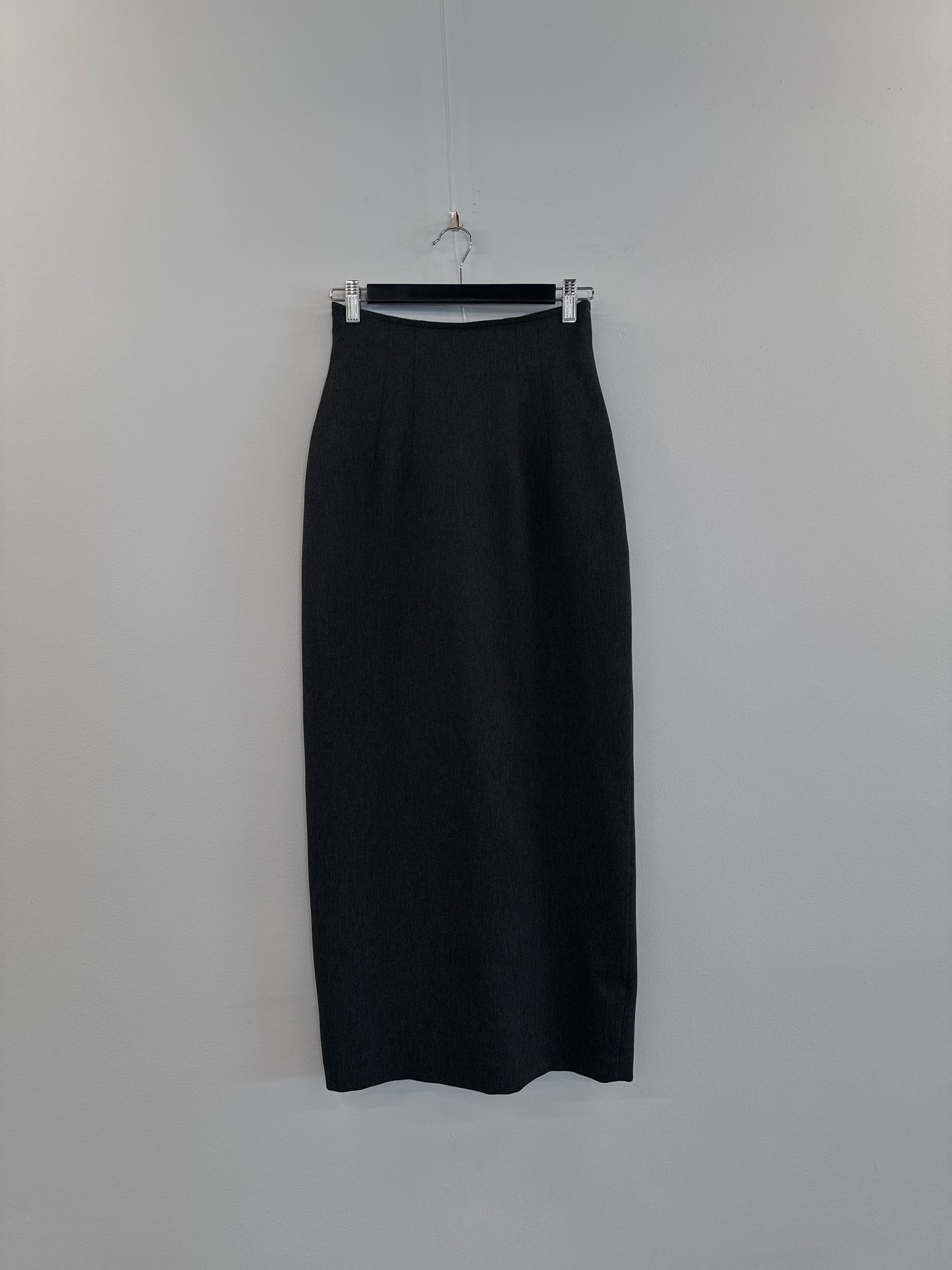 Vintage Paolini Grey Longline Skirt - Size XS
