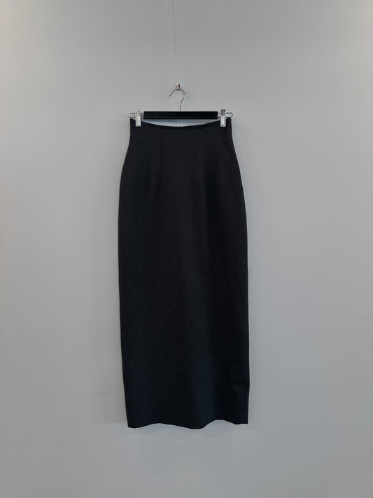 Vintage Paolini Grey Longline Skirt - Size XS