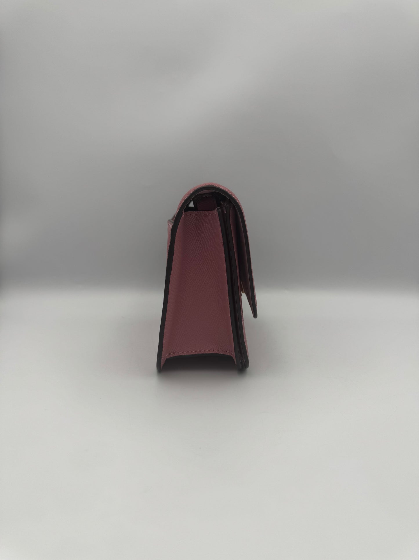 Coach Mini Brynn Crossbody Leather Clutch Pink C5626