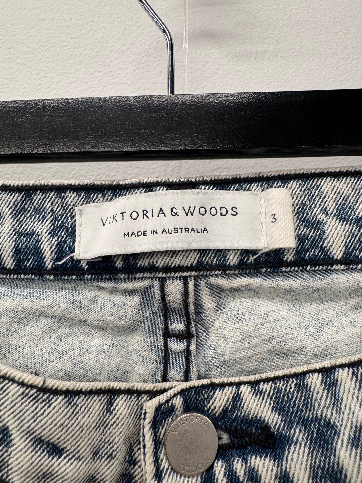 Viktoria & Woods Acid Wash Jeans - Size 3