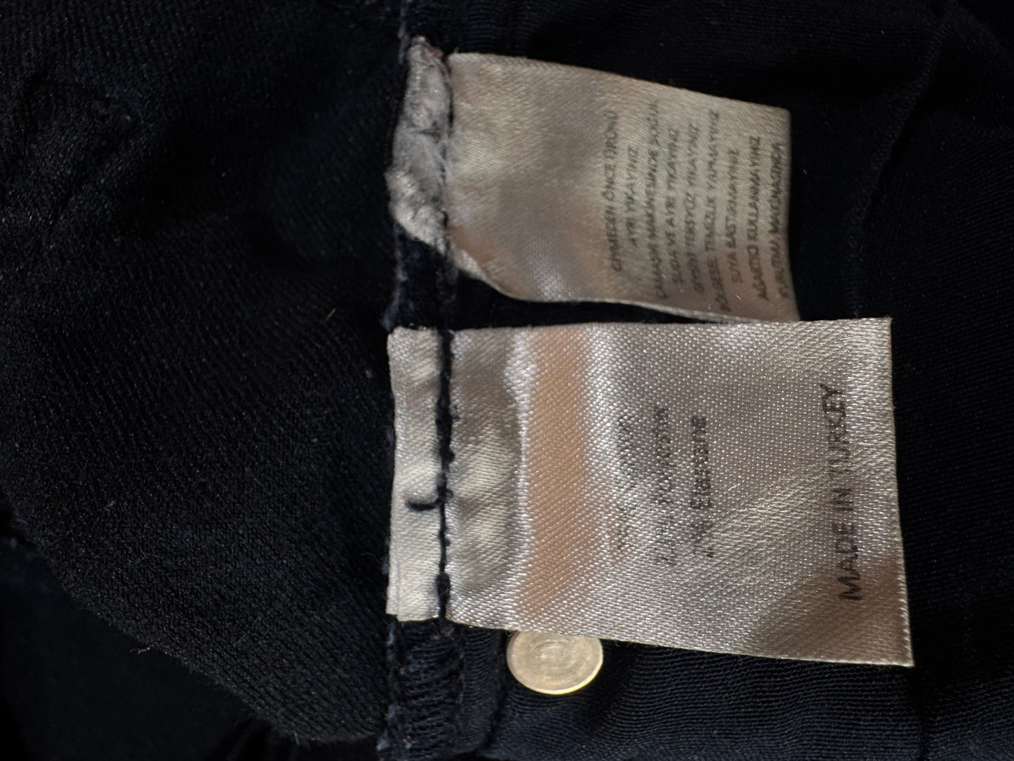 Upcycled Forever New Jeans mini Skirt - size 8