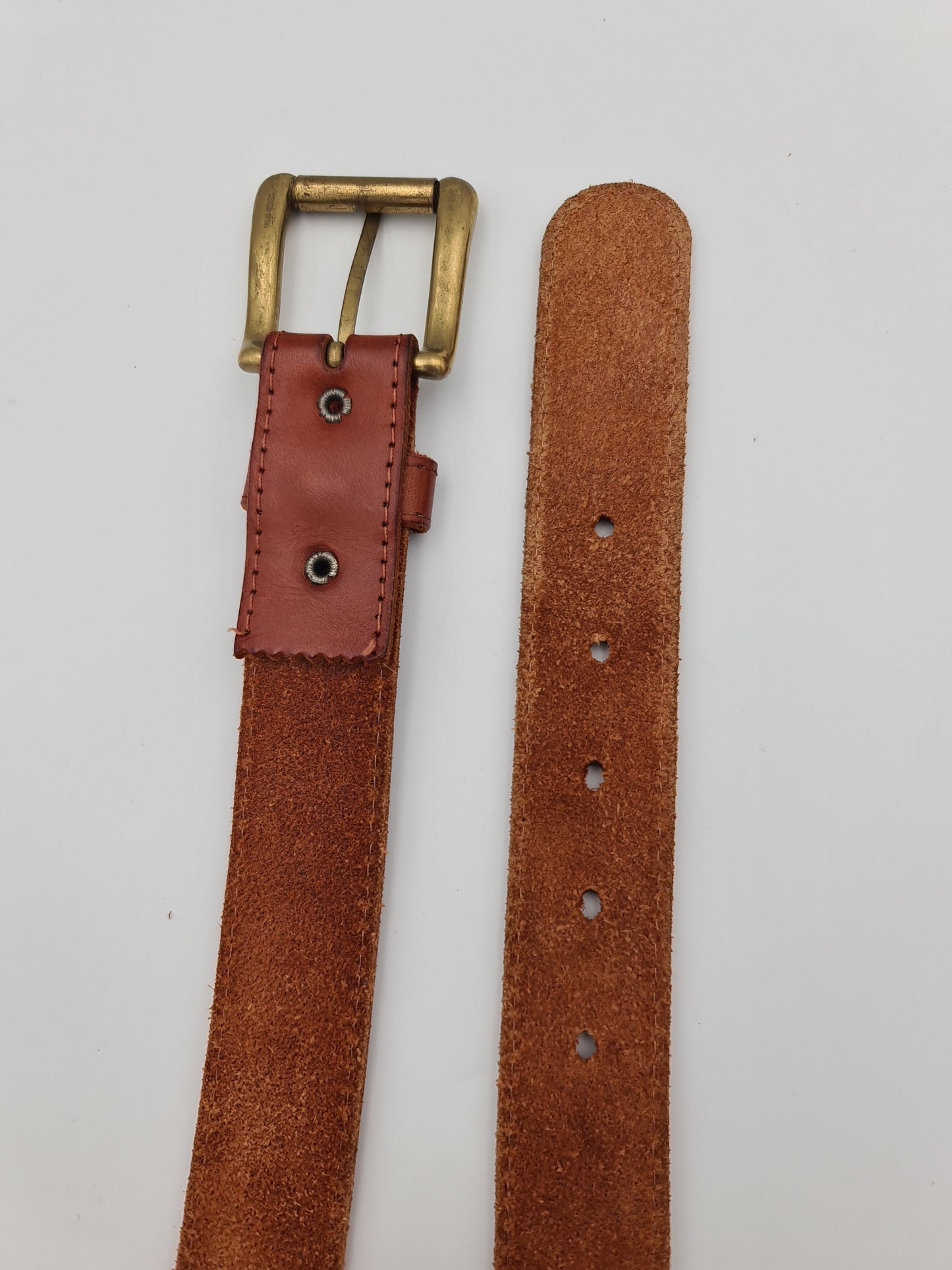 East Coast Tan Leather Belt - Size S