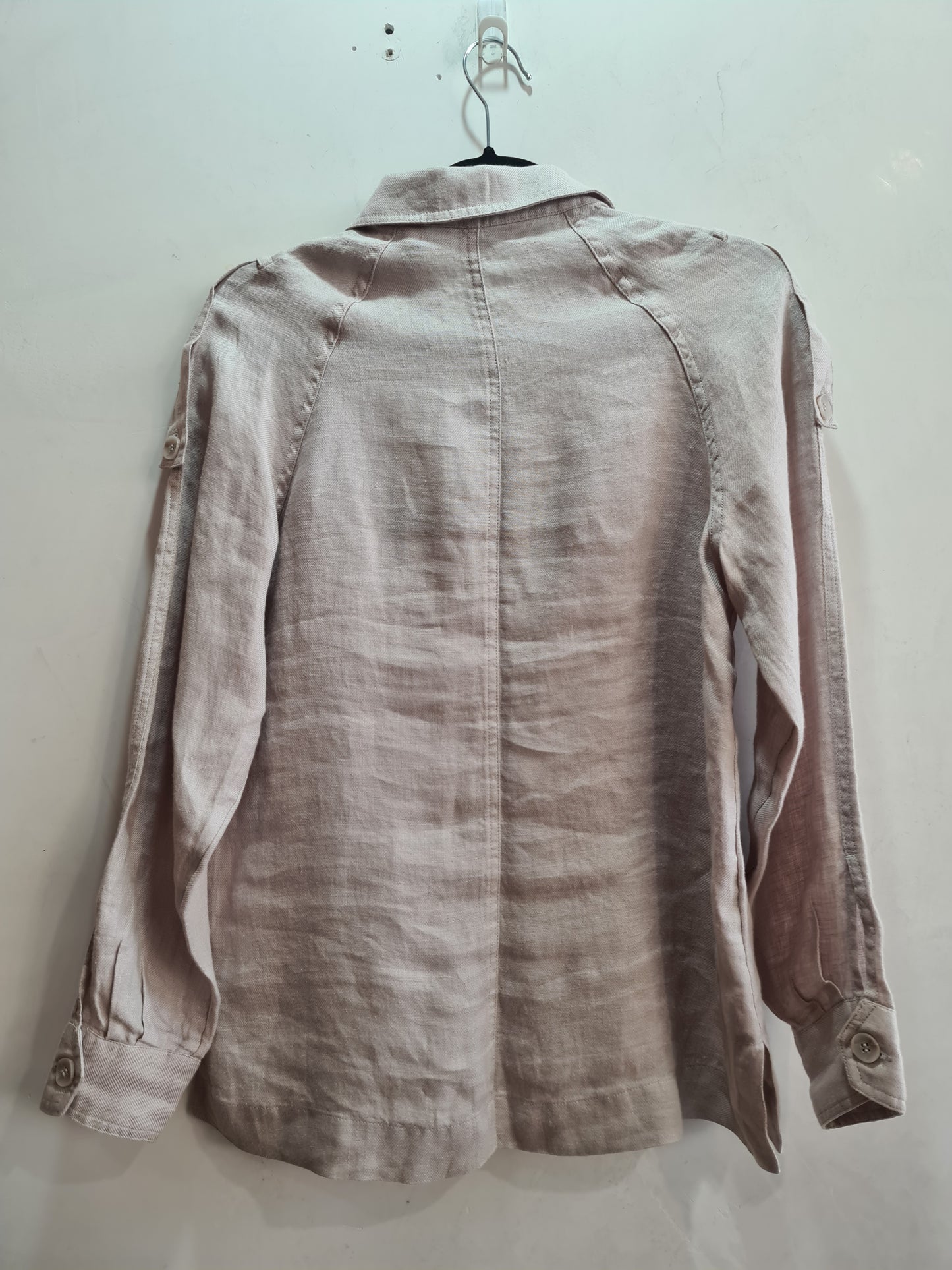 Country Road Oat linen Shirt - size 6