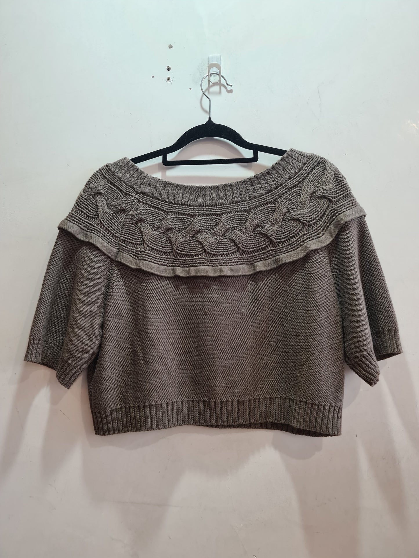 U2  Crop Knit Top - size M