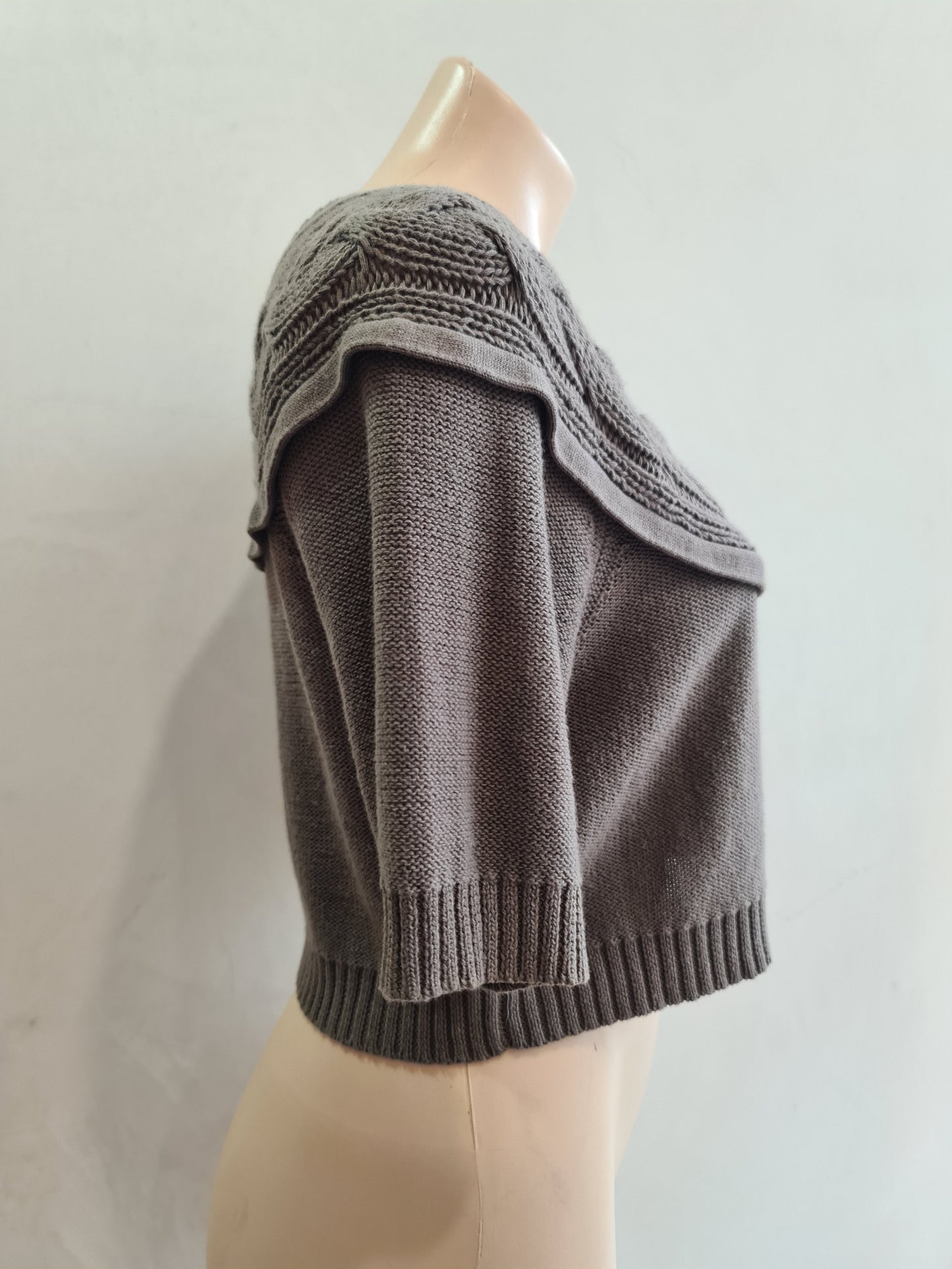 U2  Crop Knit Top - size M