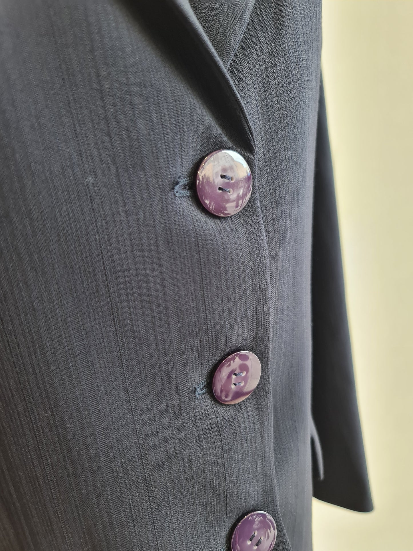 Perri Cutten Navy Jacket - size 14