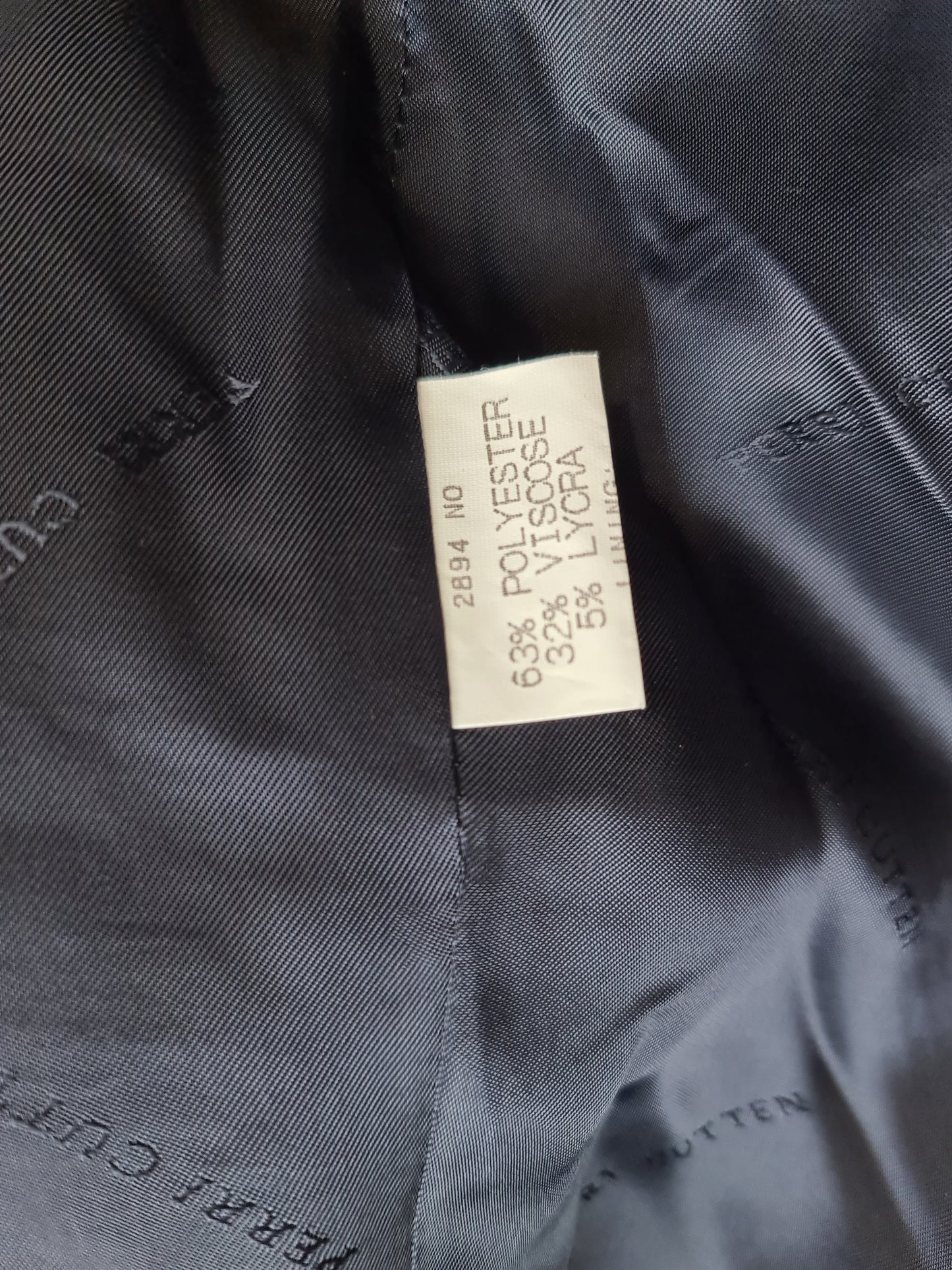 Perri Cutten Navy Jacket - size 14