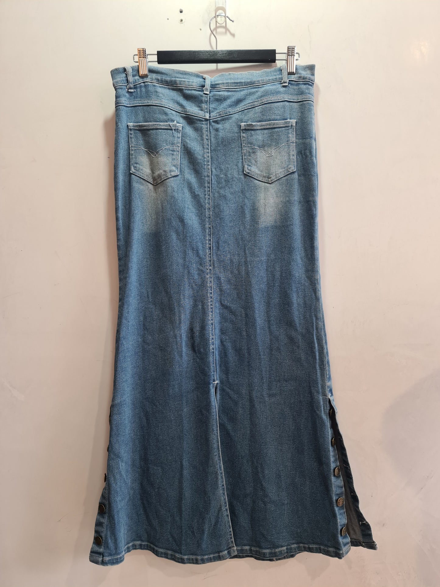 Tyte Denim Maxi Skirt - size L