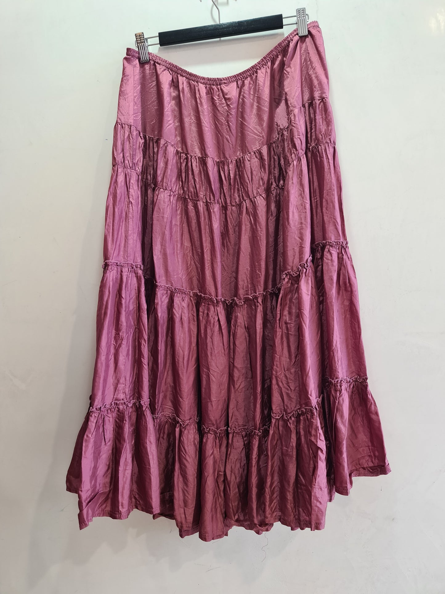 Vintage Target Tiered Berry Maxi Skirt - size 18