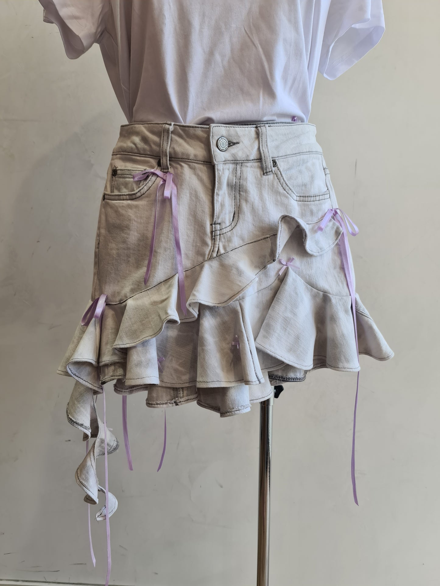 JayJays Modified Jeans to Skirt - size S