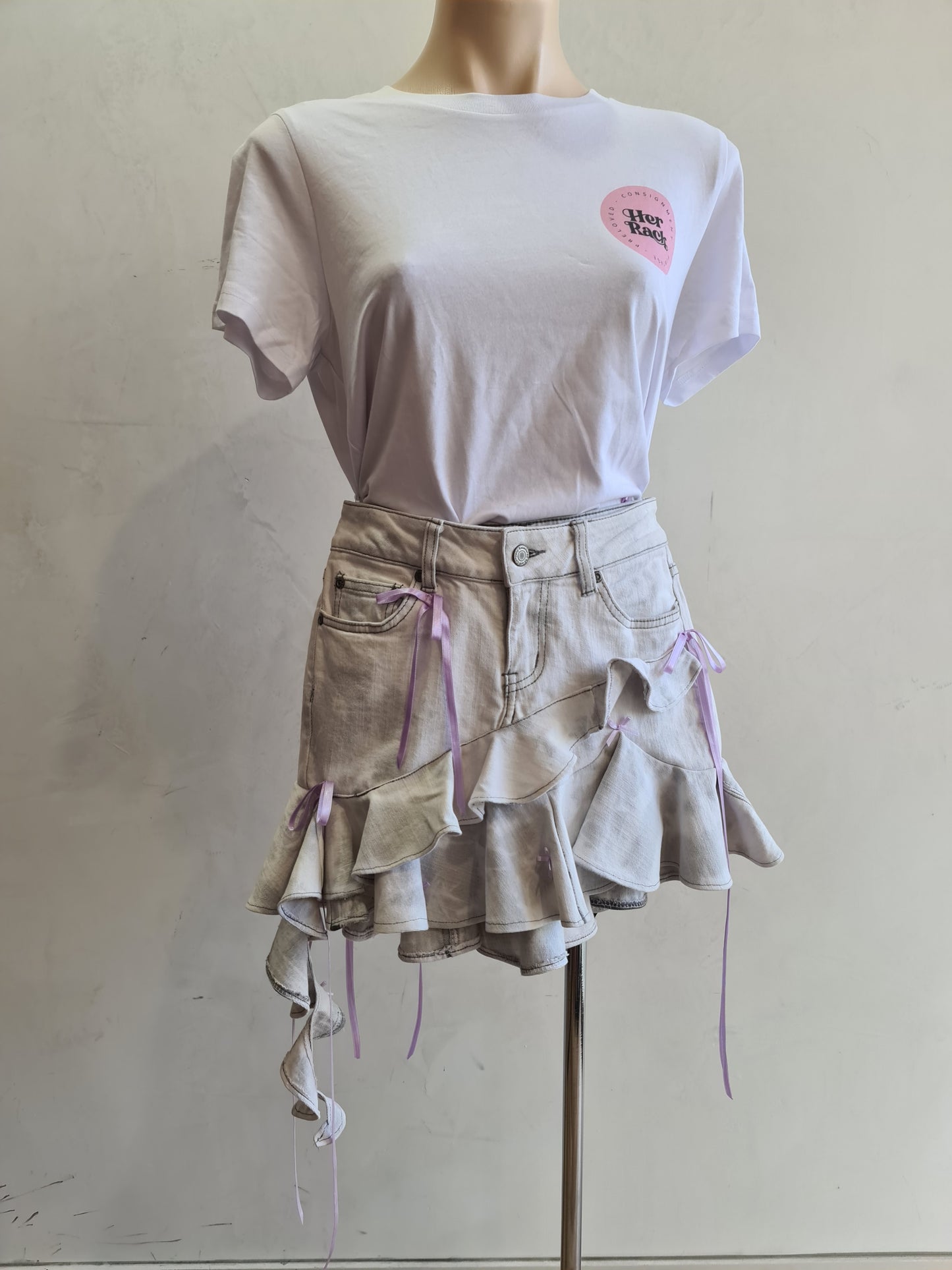 JayJays Modified Jeans to Skirt - size S