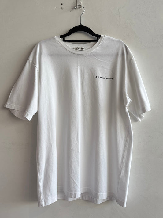Les Benjamins White T-Shirt - size S