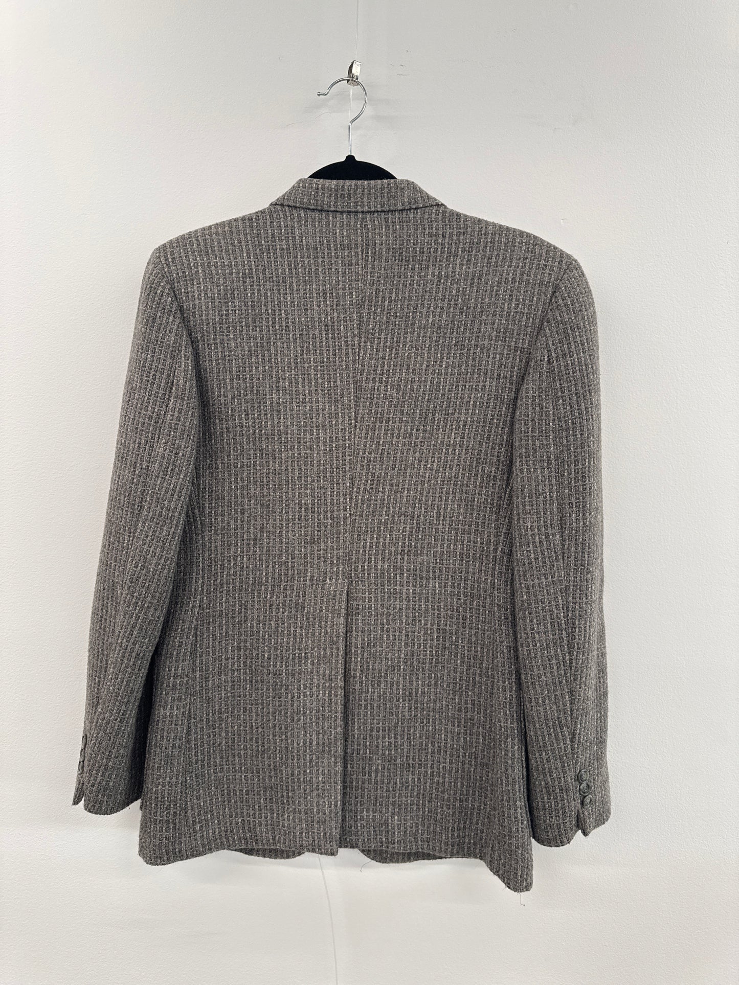 Vintage St. Martin Grey Tweed Blazer - Size 34