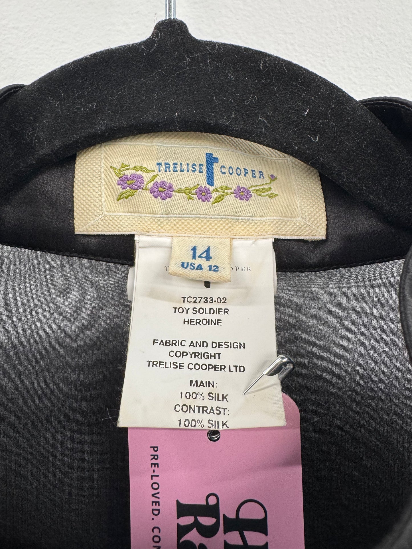 Trelise Cooper Sheer Jacket - Sz 14