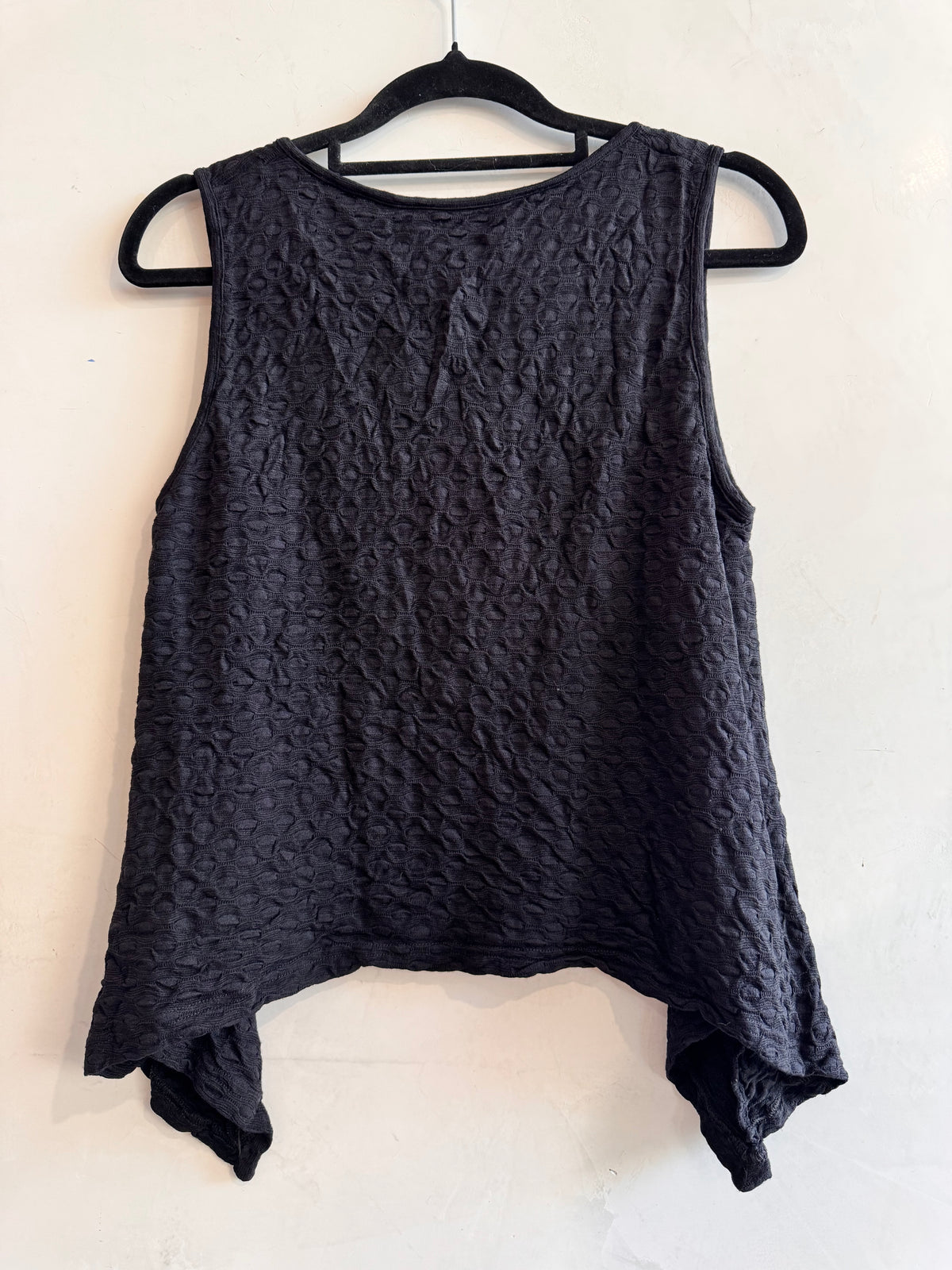 Metalicus black sleeveless crop top - tall