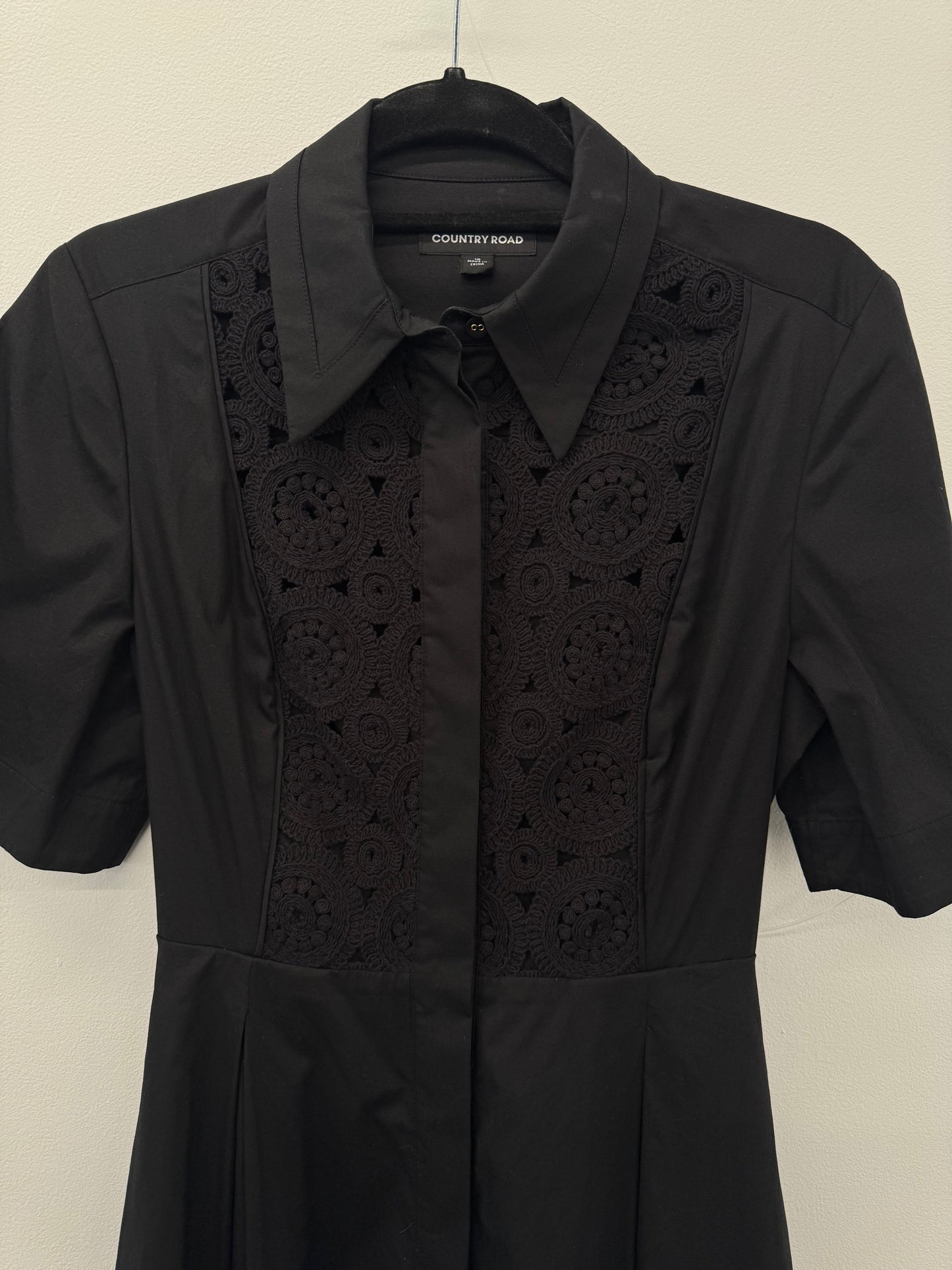 Country Road Black Long Dress - Size 10