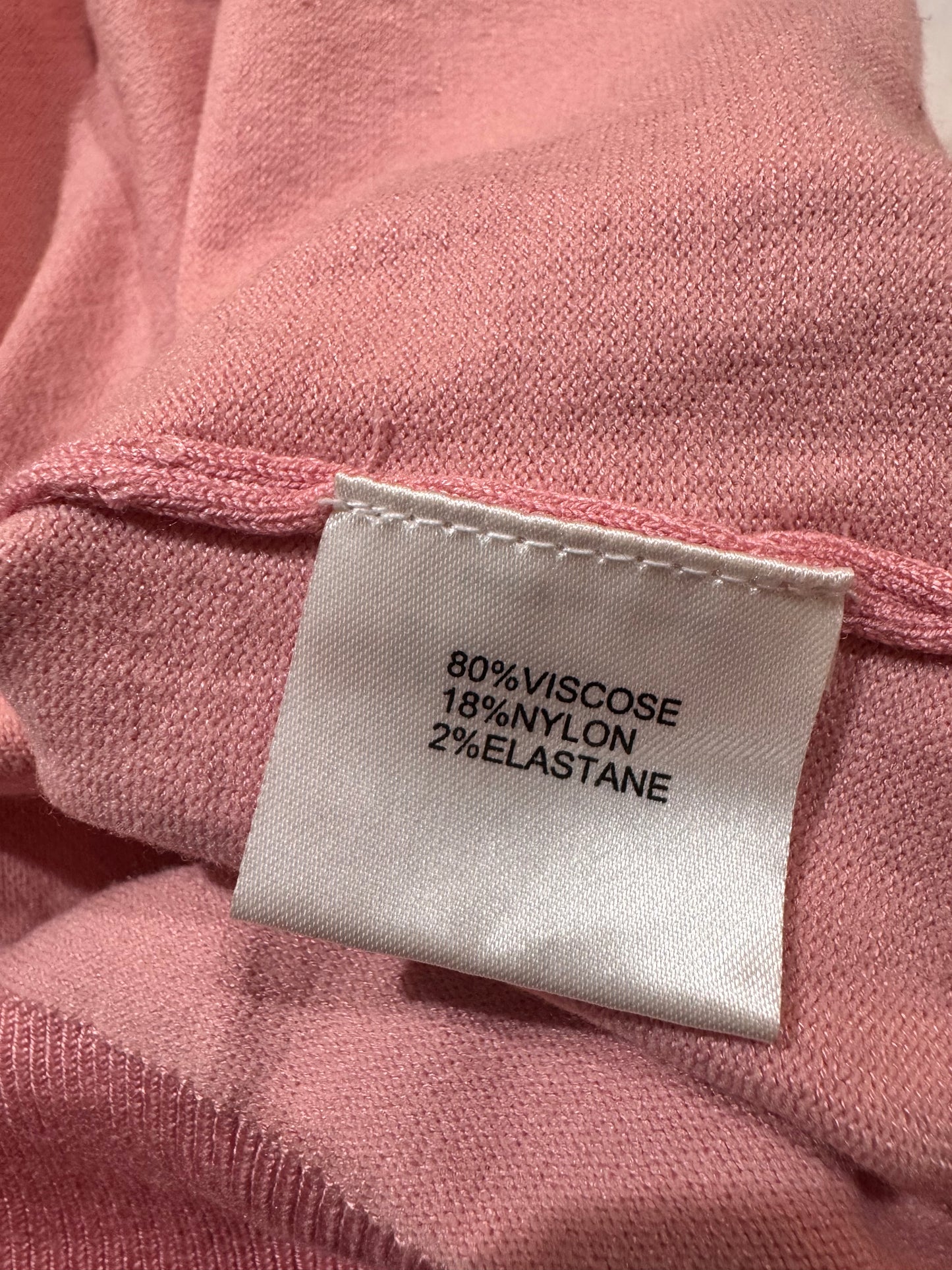 Wheels & DollBaby pink knit top - size 8