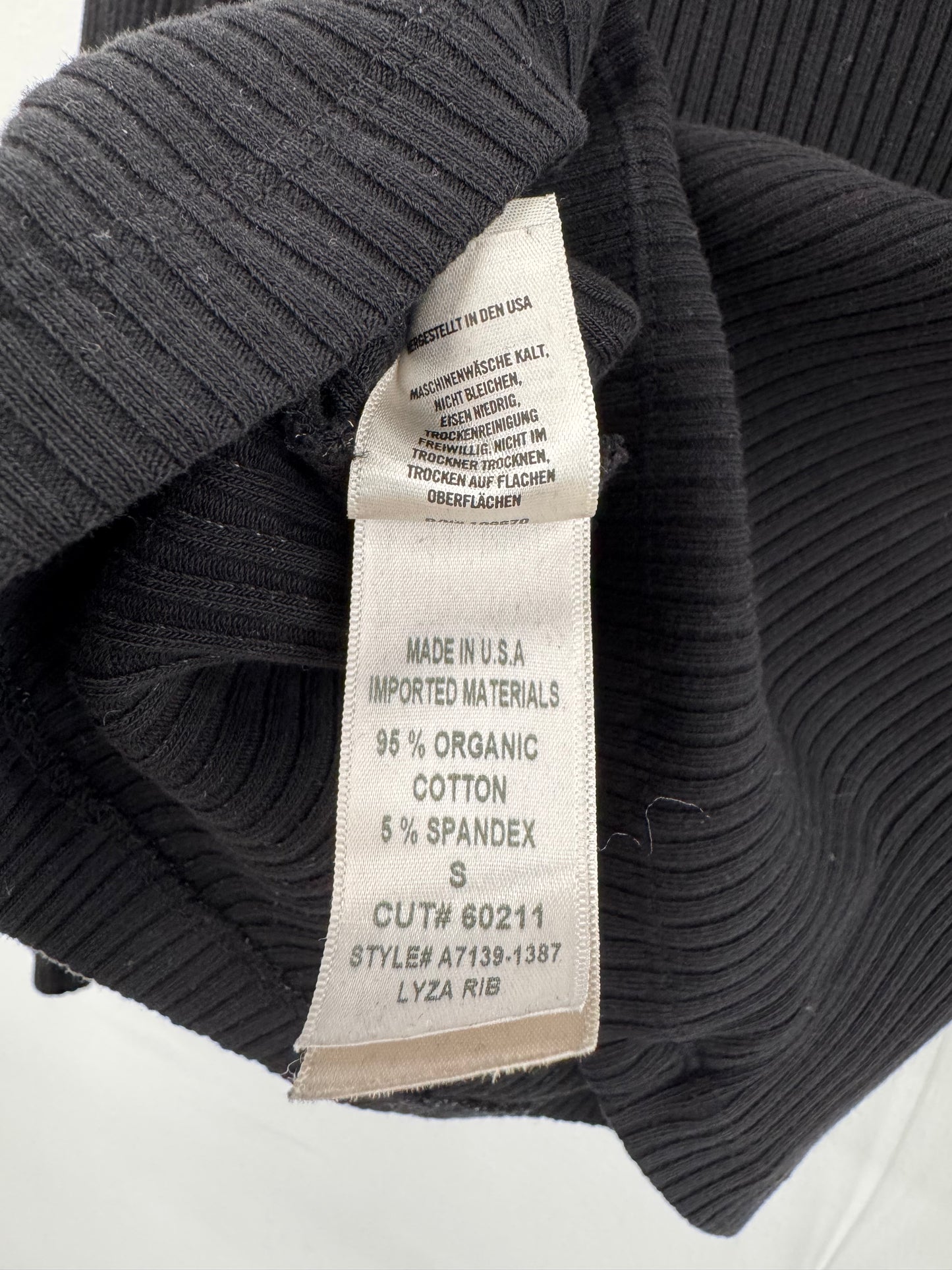 Agolde Black Top Size S