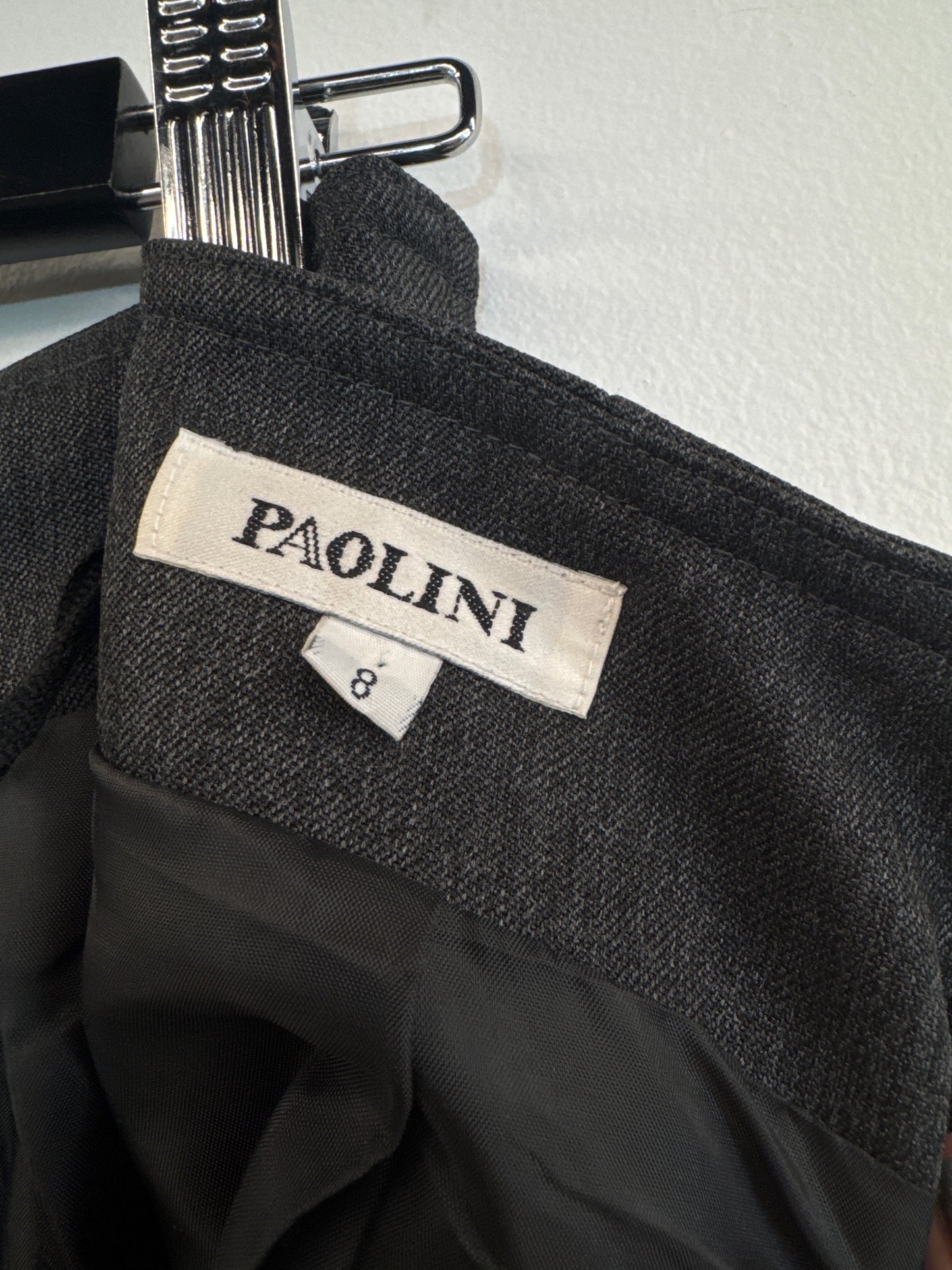 Vintage Paolini Grey Longline Skirt - Size XS