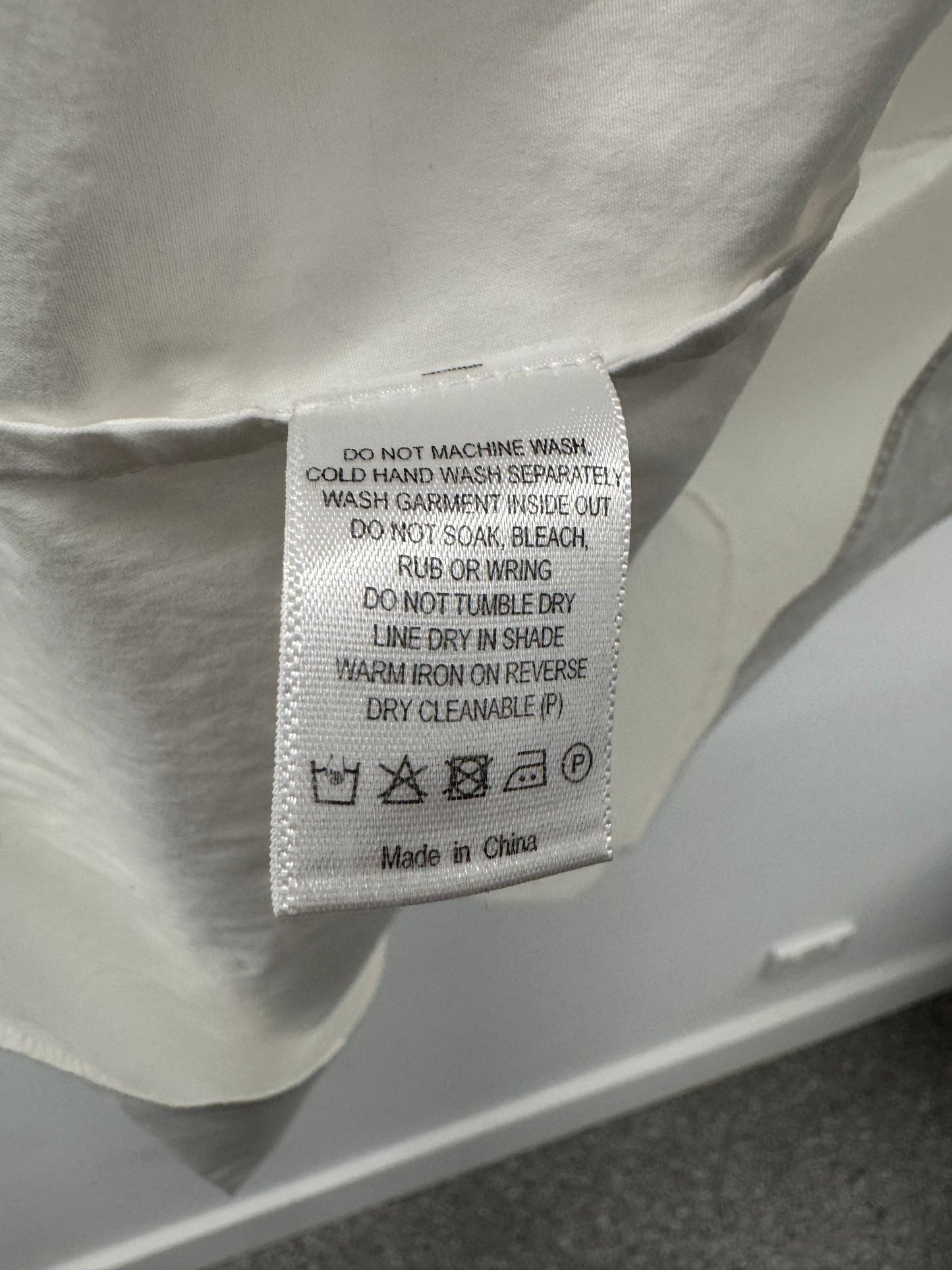 Witchery White Tiered Mini Dress - size 6