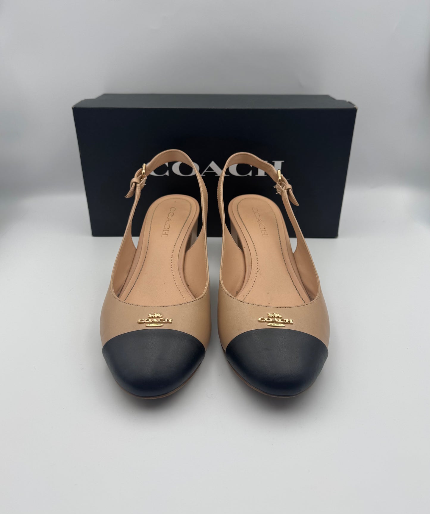 COACH Erica Slingbacks Size 10