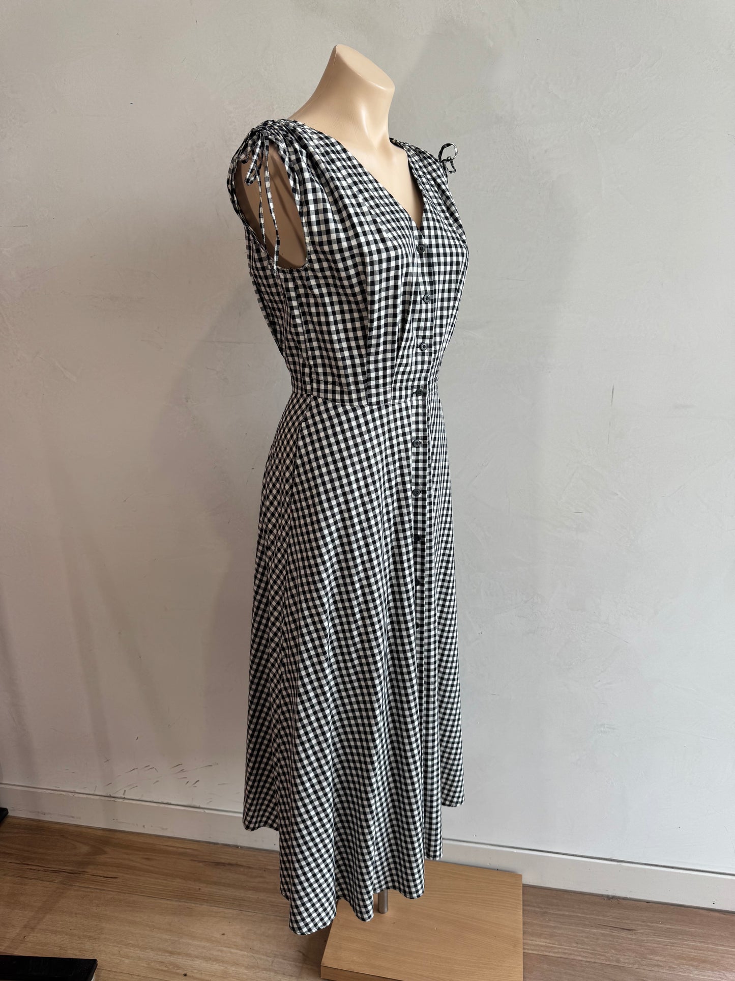 Uniqlo x Ines De La Fressange square check dress - size 10