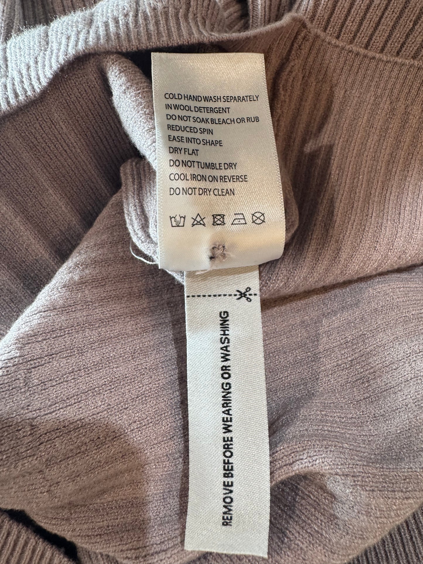 Kholo Lilac Knit Top - size S