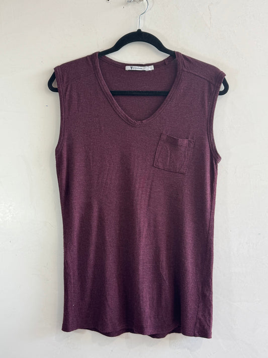 Alexander Wang maroon tank - size XS