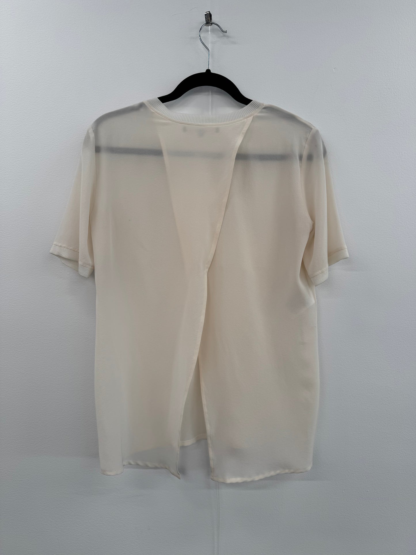 Gucci Ivory Silk Top Sz 40