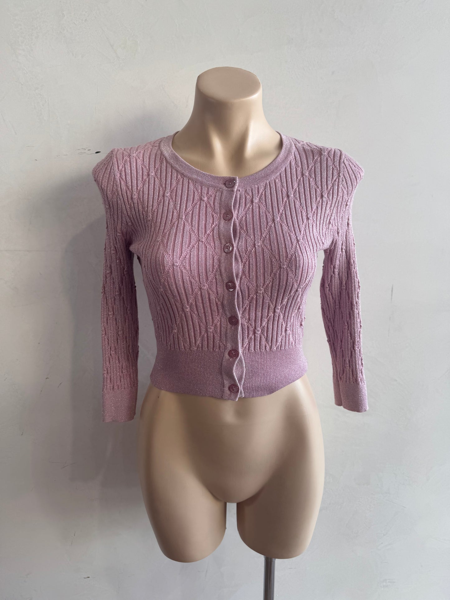 Review Pink Cardigan - size 6