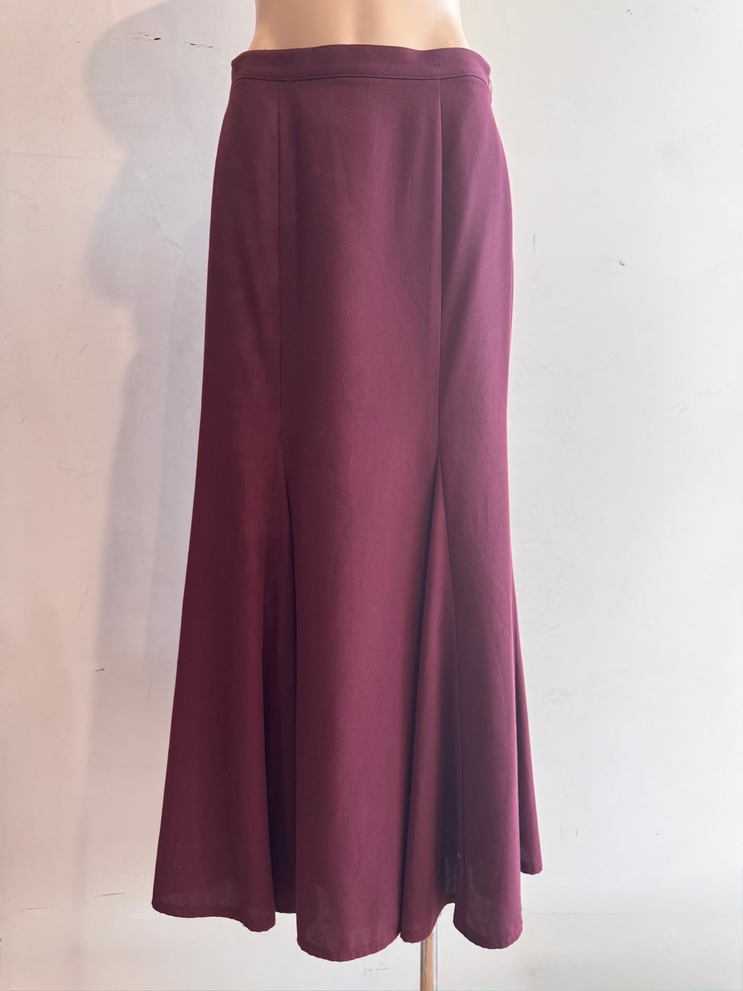 Chelsea Design Red Maxi Skirt - size 16