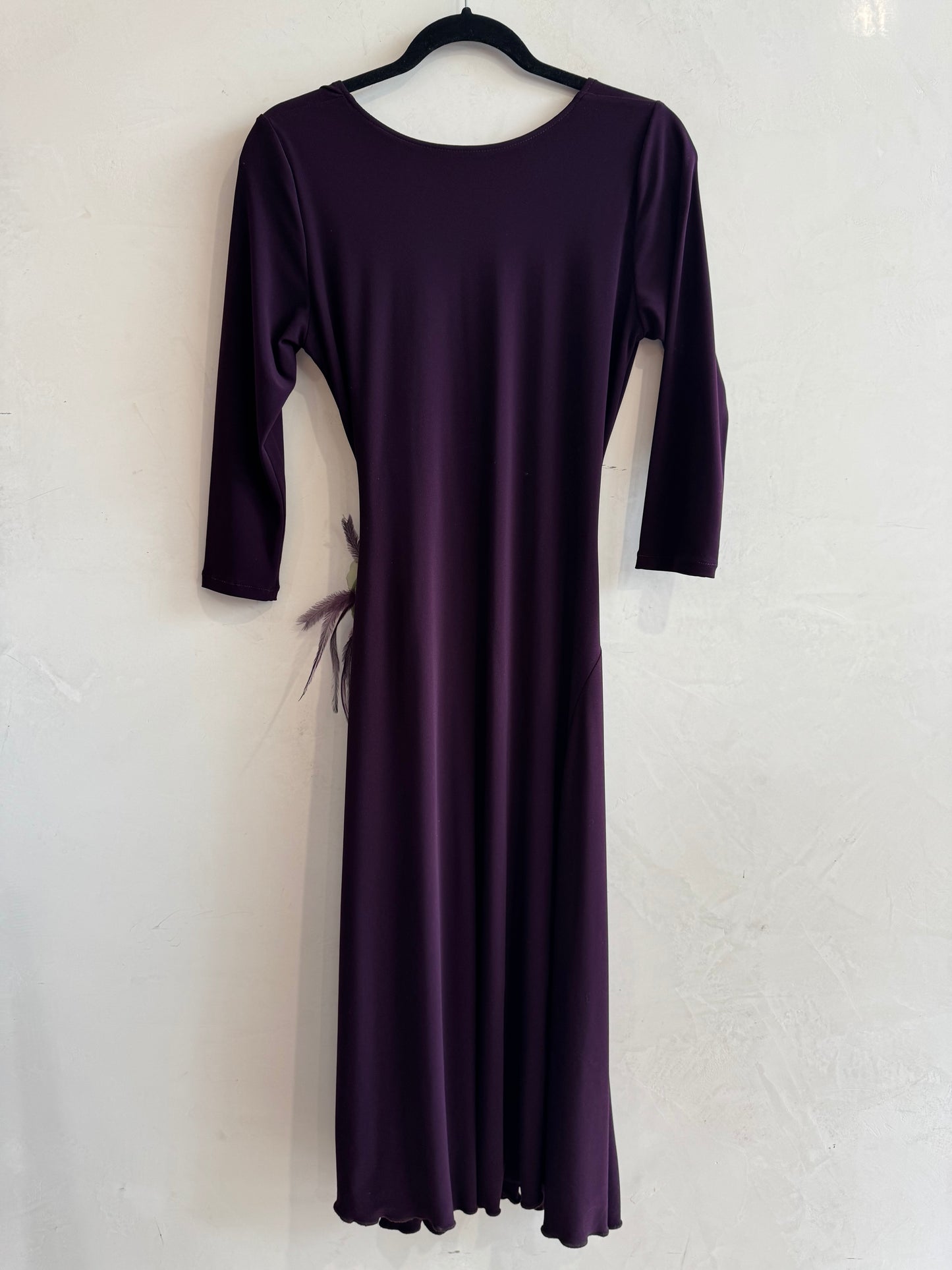 Gerry Shaw purple wrap dress size 8