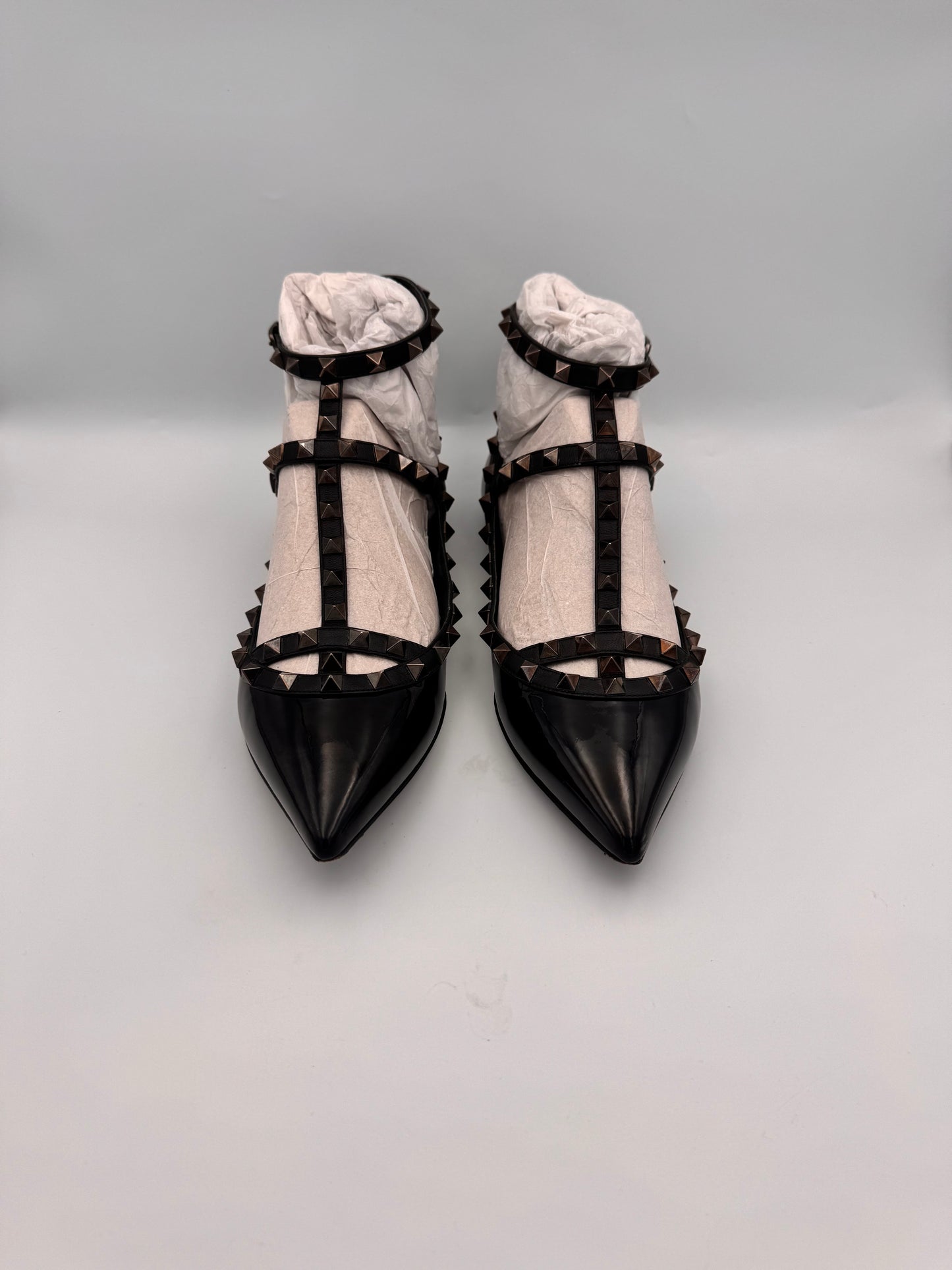 Valentino Studded Flats Size 39.5