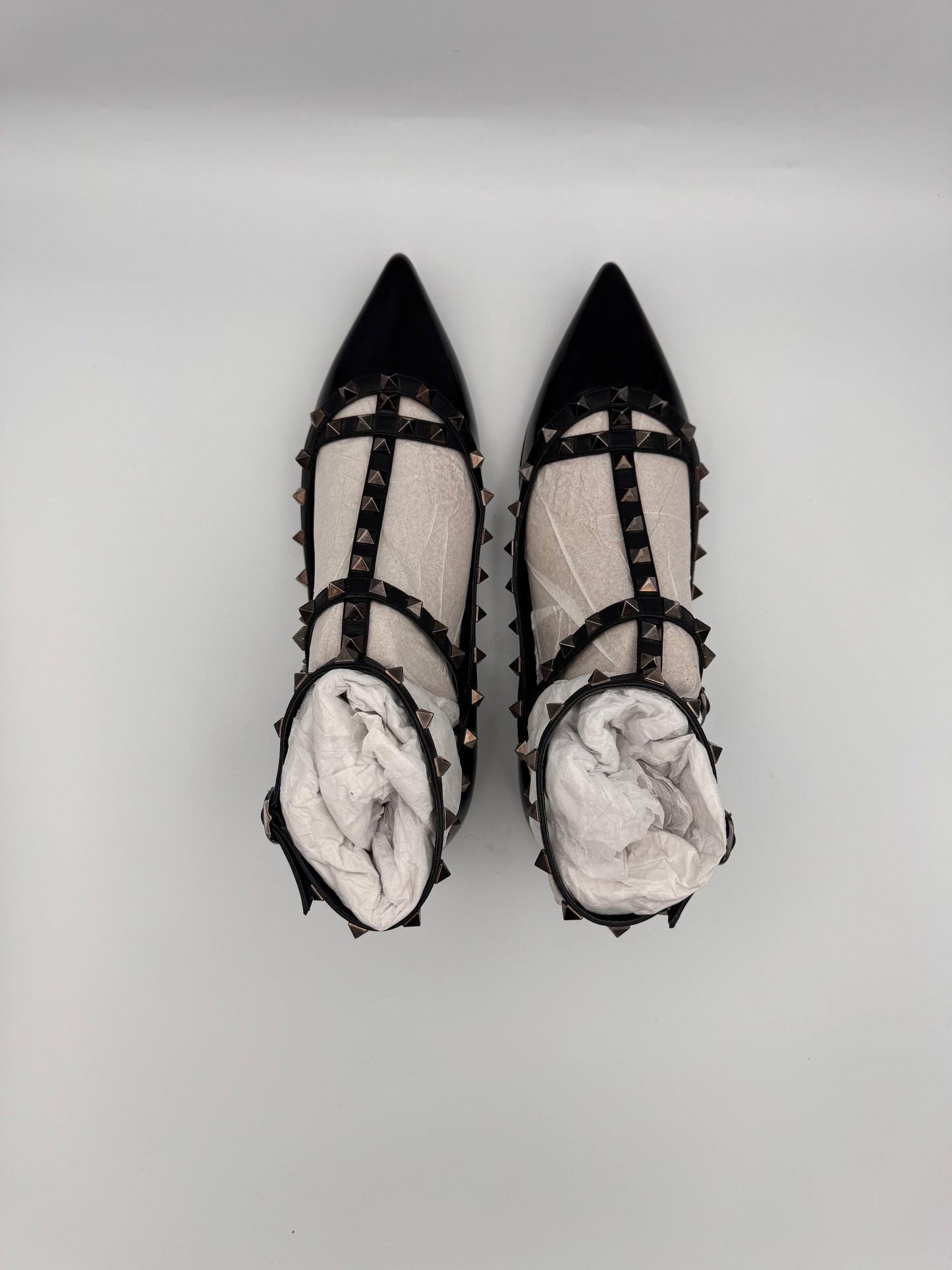 Valentino Studded Flats Size 39.5