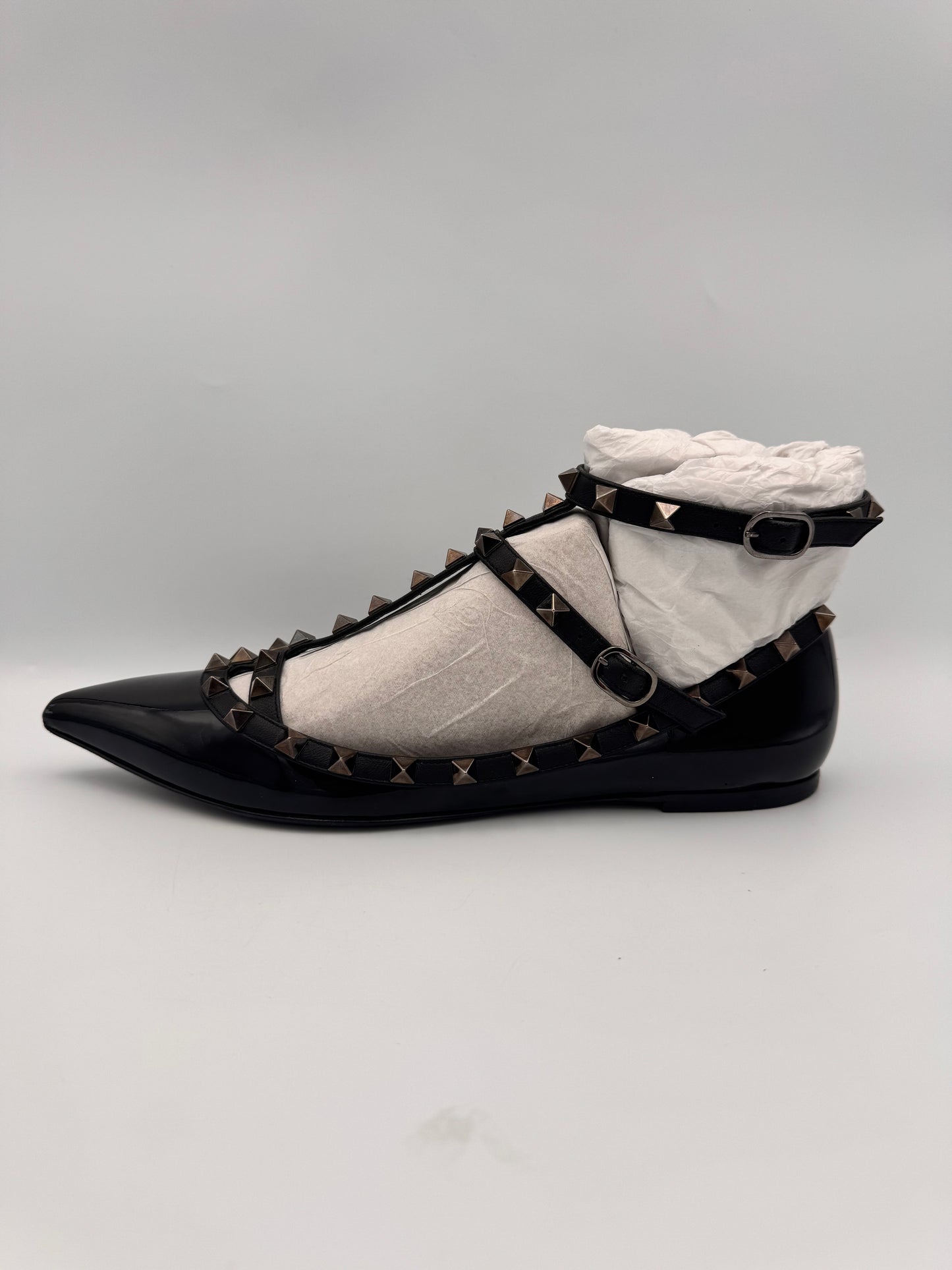 Valentino Studded Flats Size 39.5