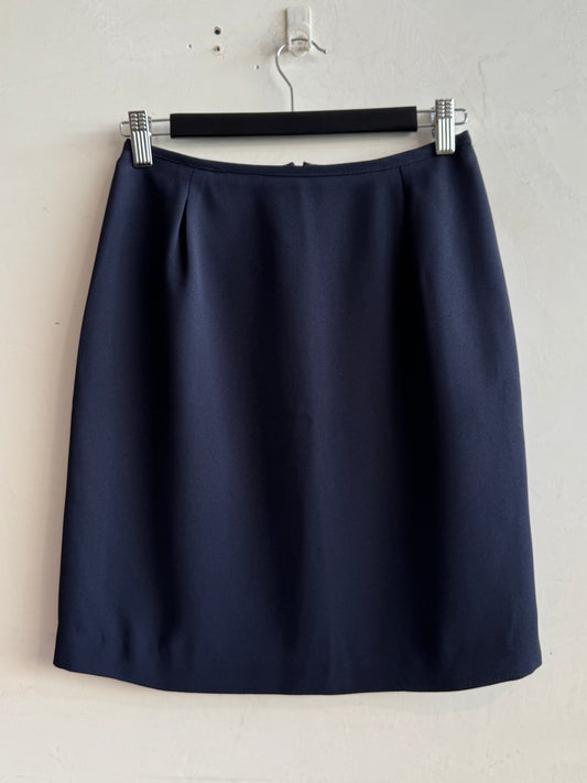 Vintage Table Eight Navy Mini Skirt - size XS