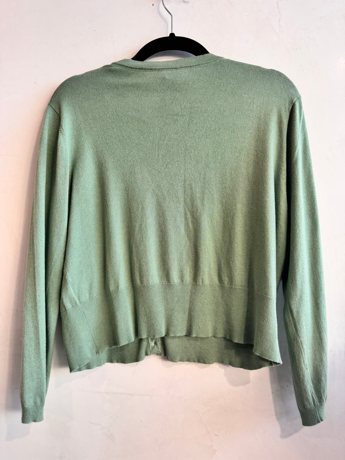 Veronika Maine green cardigan - size L