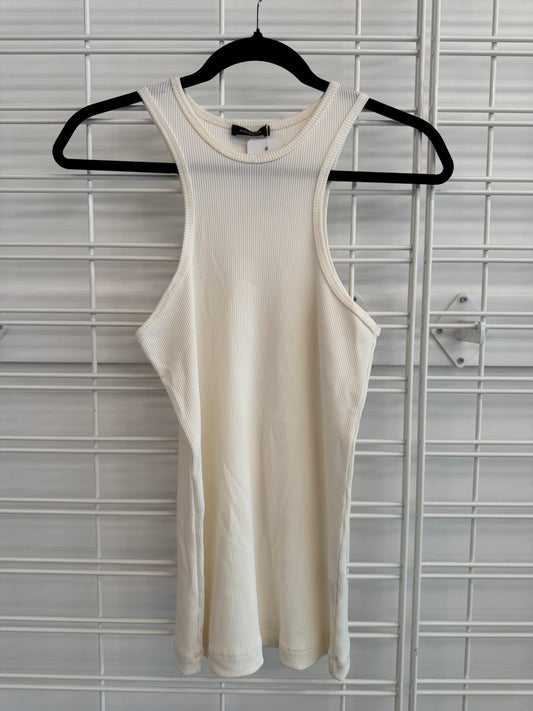 GoldSign Laurel White Tank - Size M