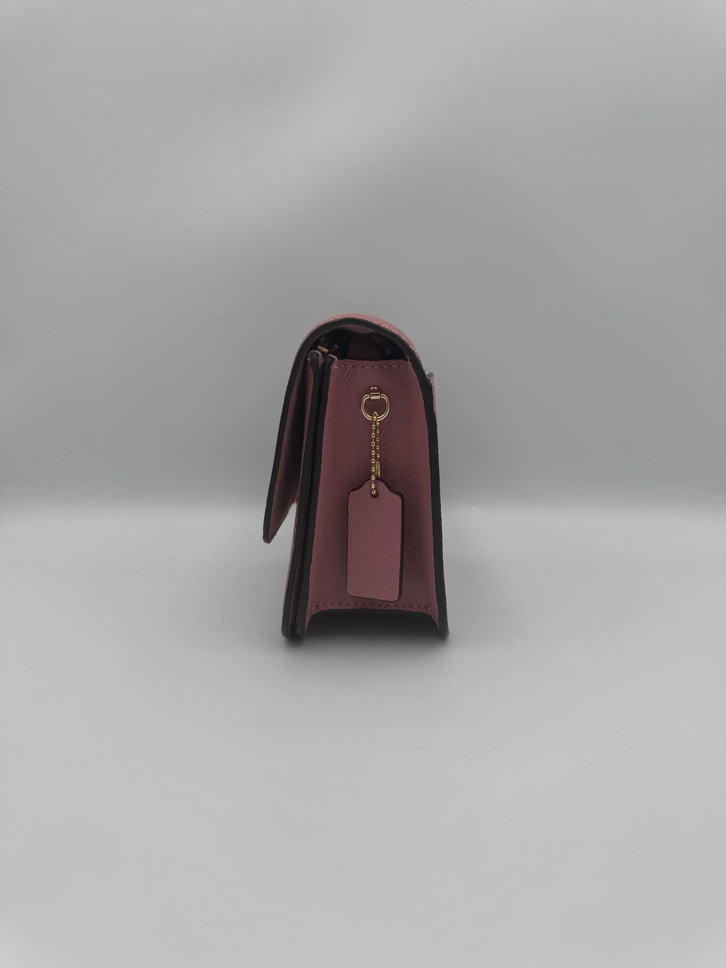 Coach Mini Brynn Crossbody Leather Clutch Pink C5626