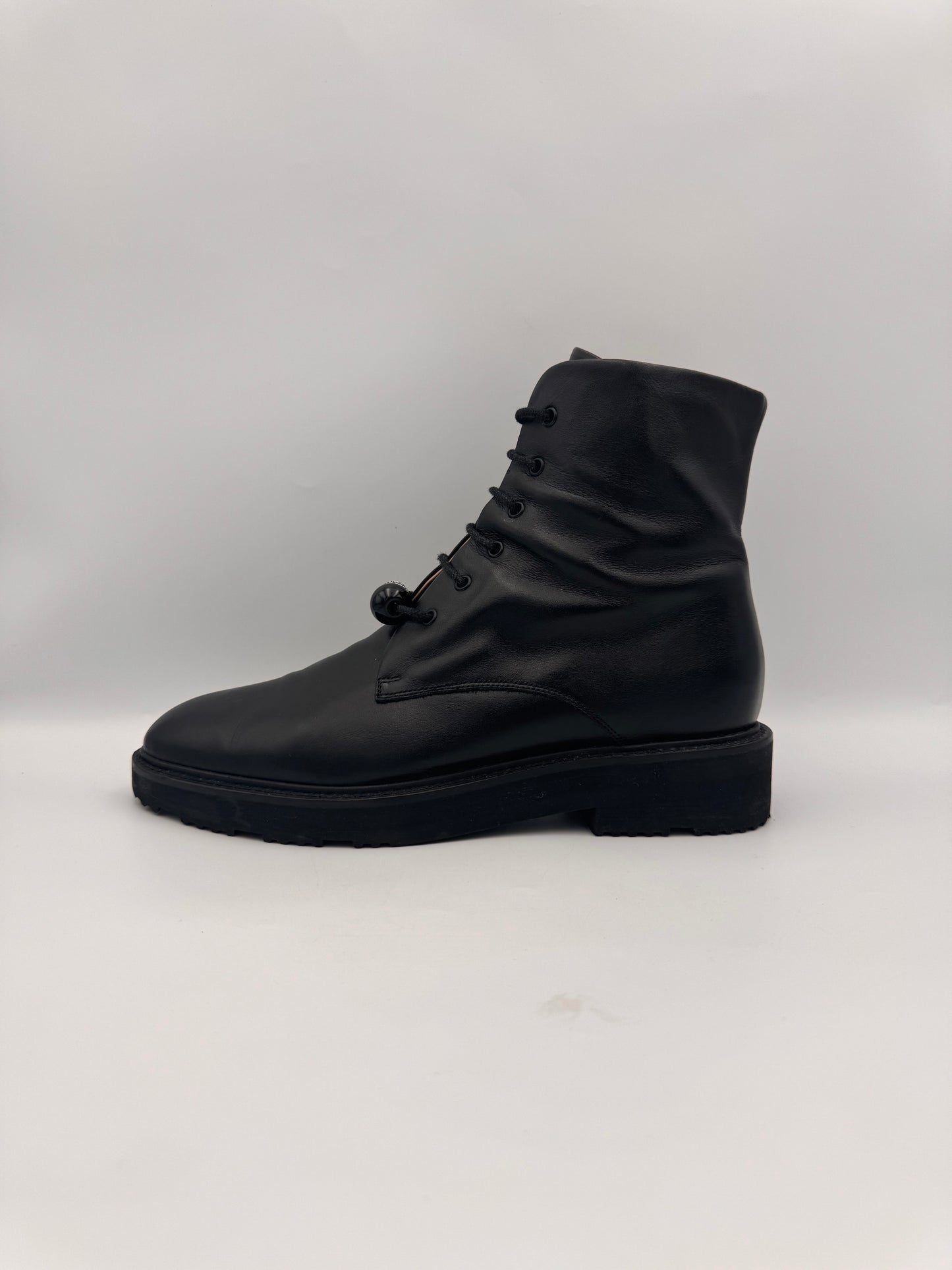 Dear Frances LaceUp Boots Size 38.5
