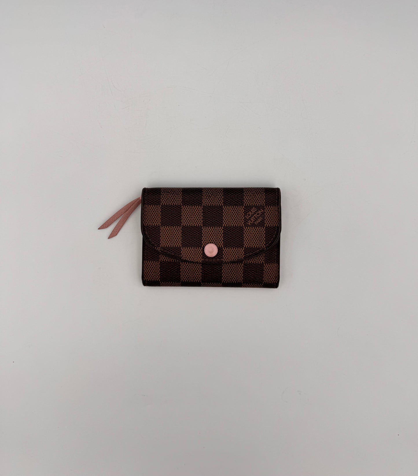 LOUIS VUITTON Damier Rosalie Pink Compact Wallet