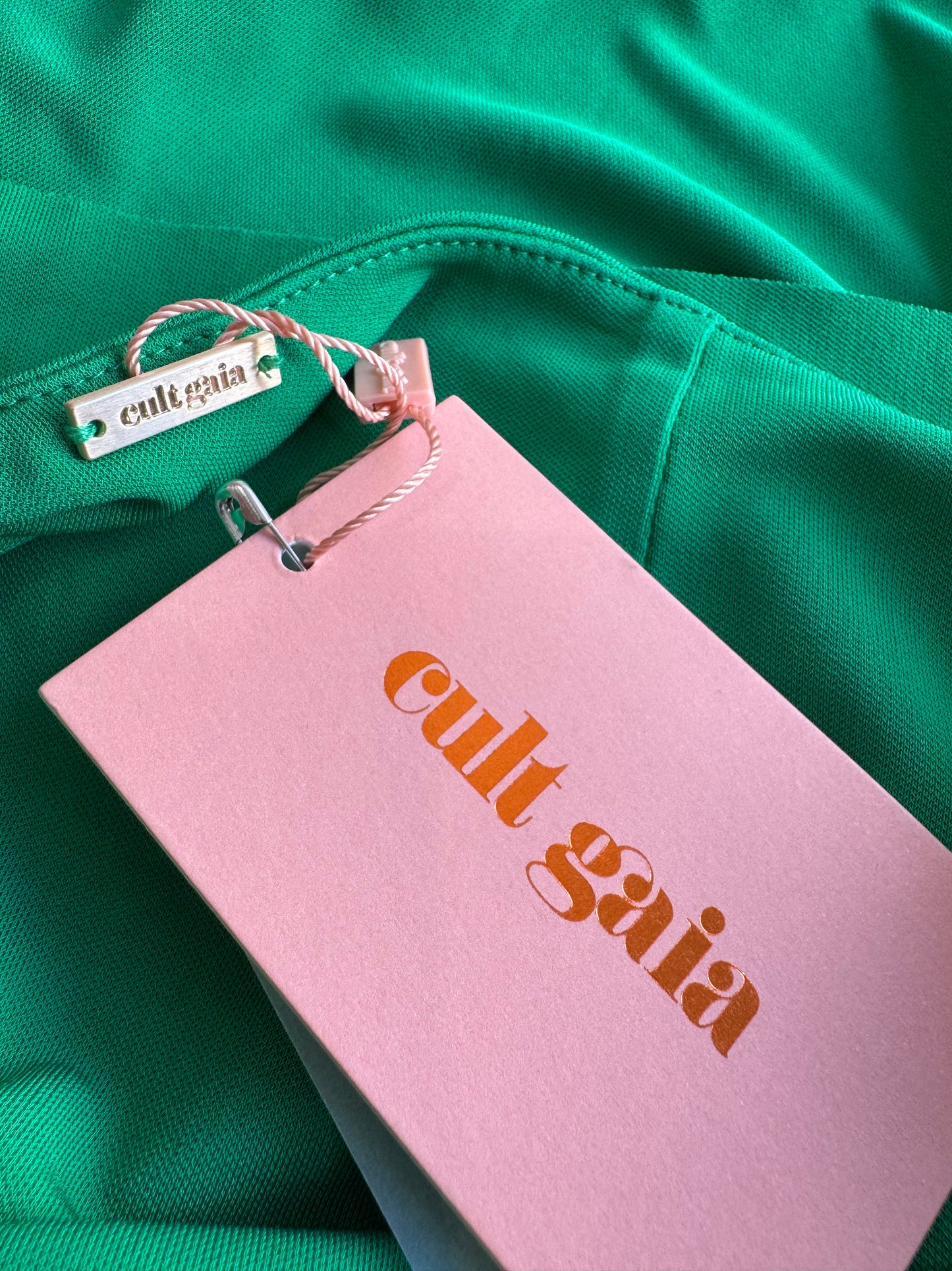 Cult Gaia Val Malachite dress (NWT) - size M