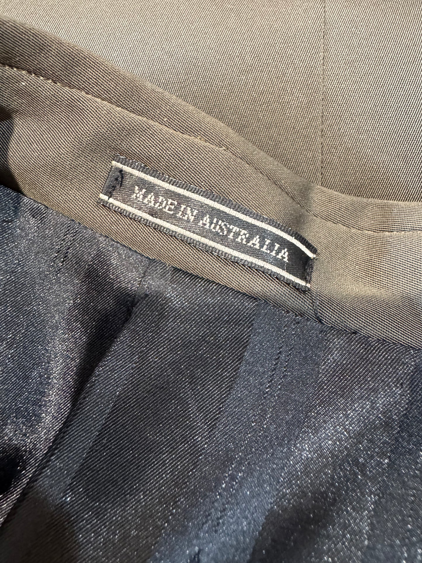 Vintage Pot Olive double breasted blazer - size M/L