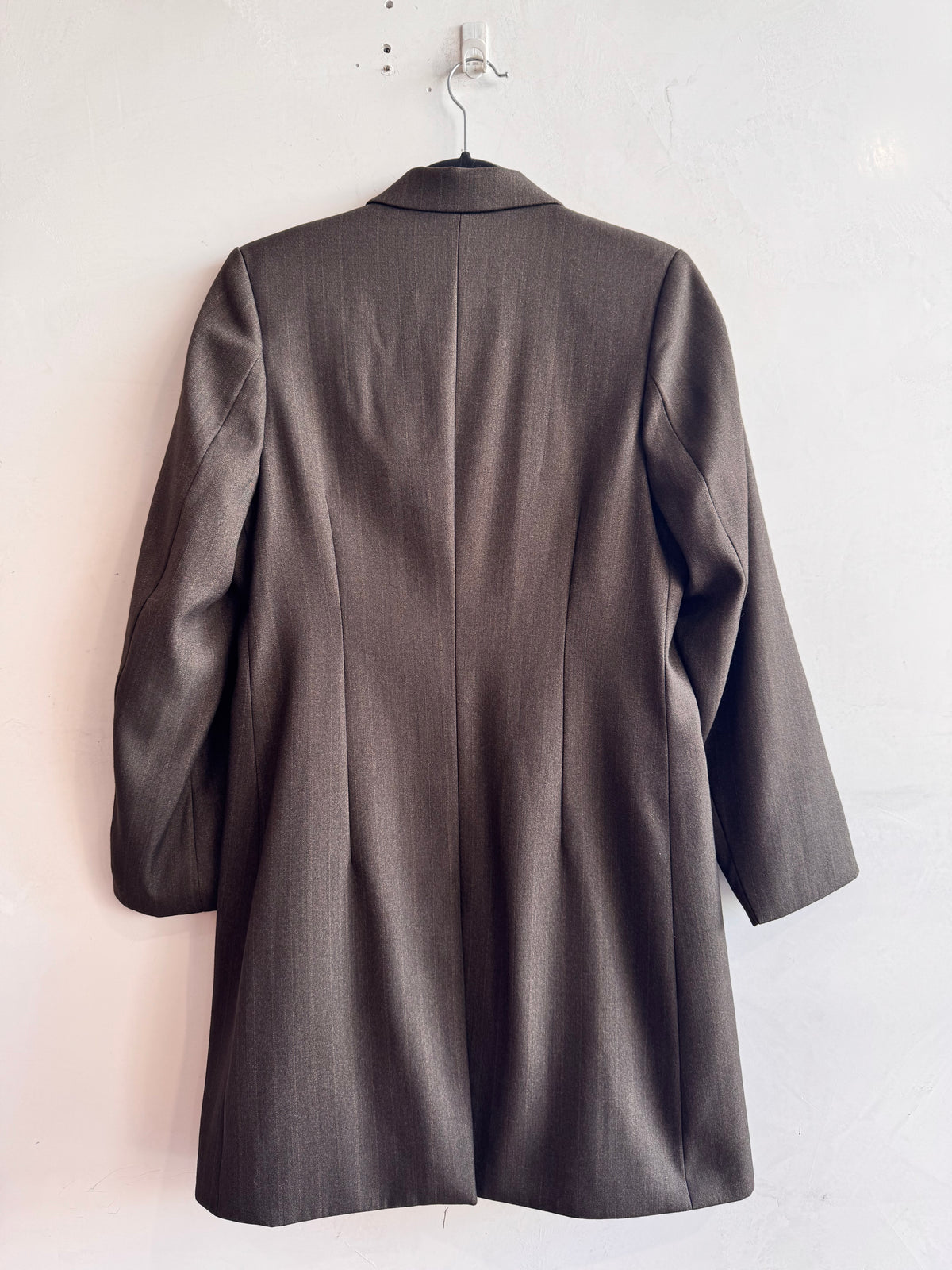 Brown Long Blazer - size S