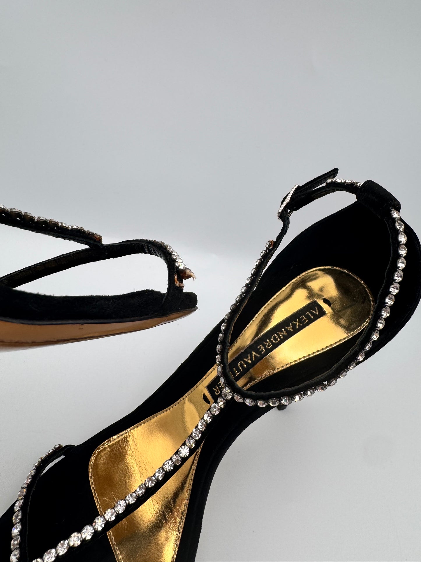 Alexandre Vauthier Diamonte Heels Size 38
