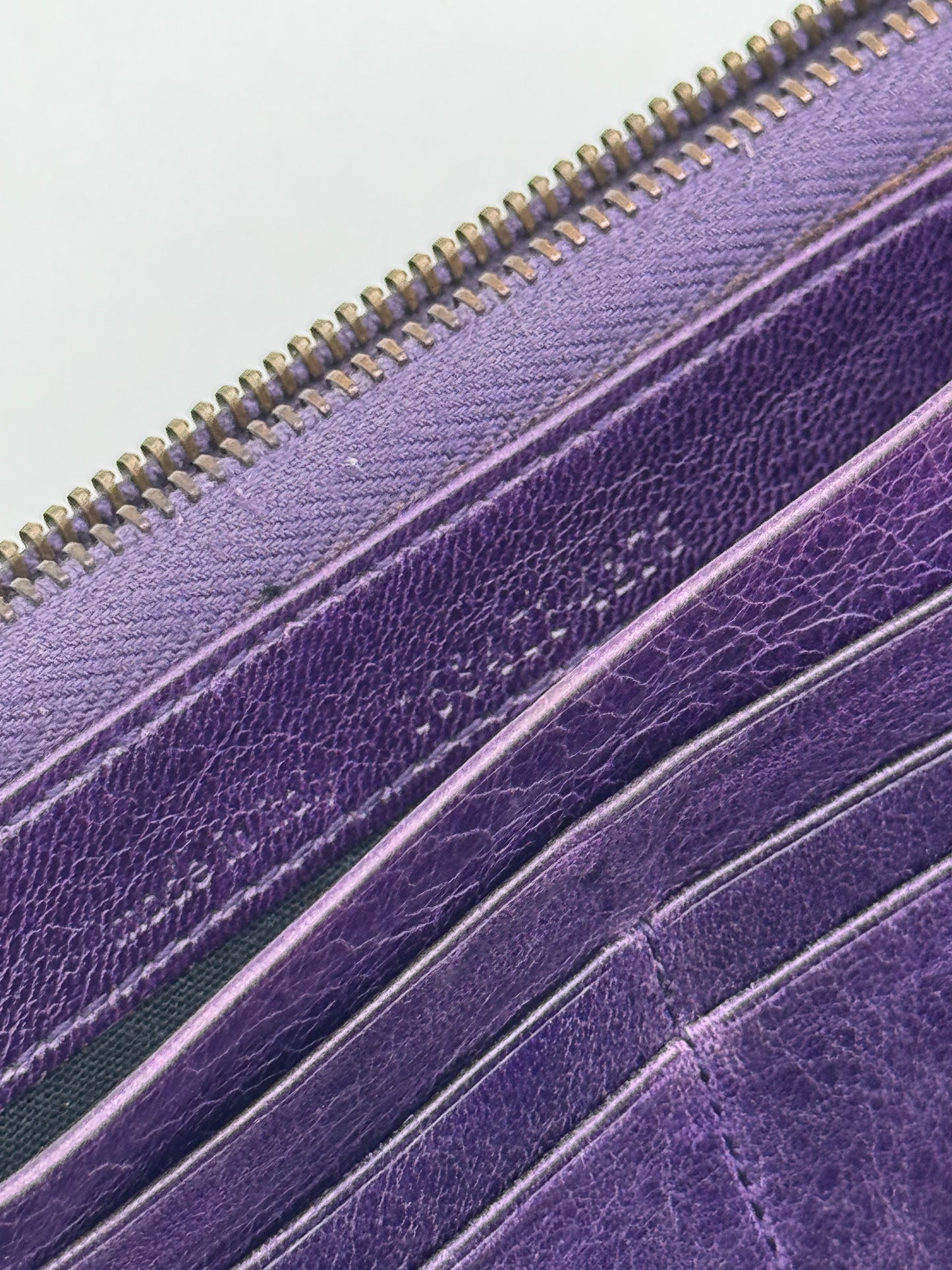 BALENCIAGA Purple Wallet