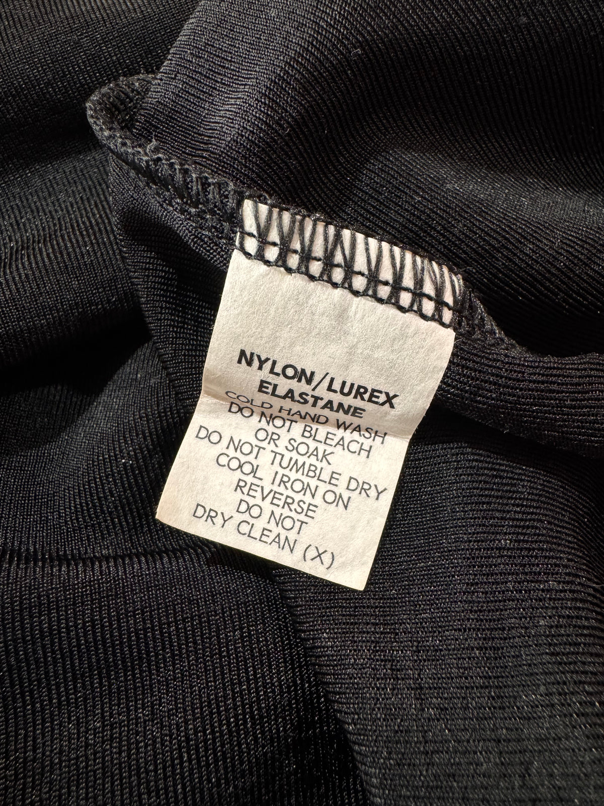 Vintage Review Black Sparkly Sleeveless Top - size 8