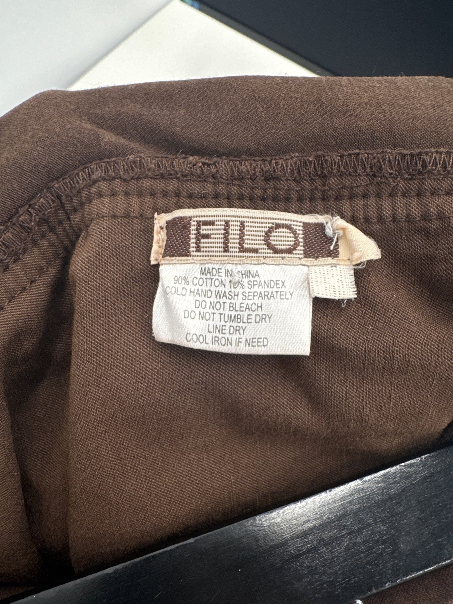FILO Brown Skirt - Size 10