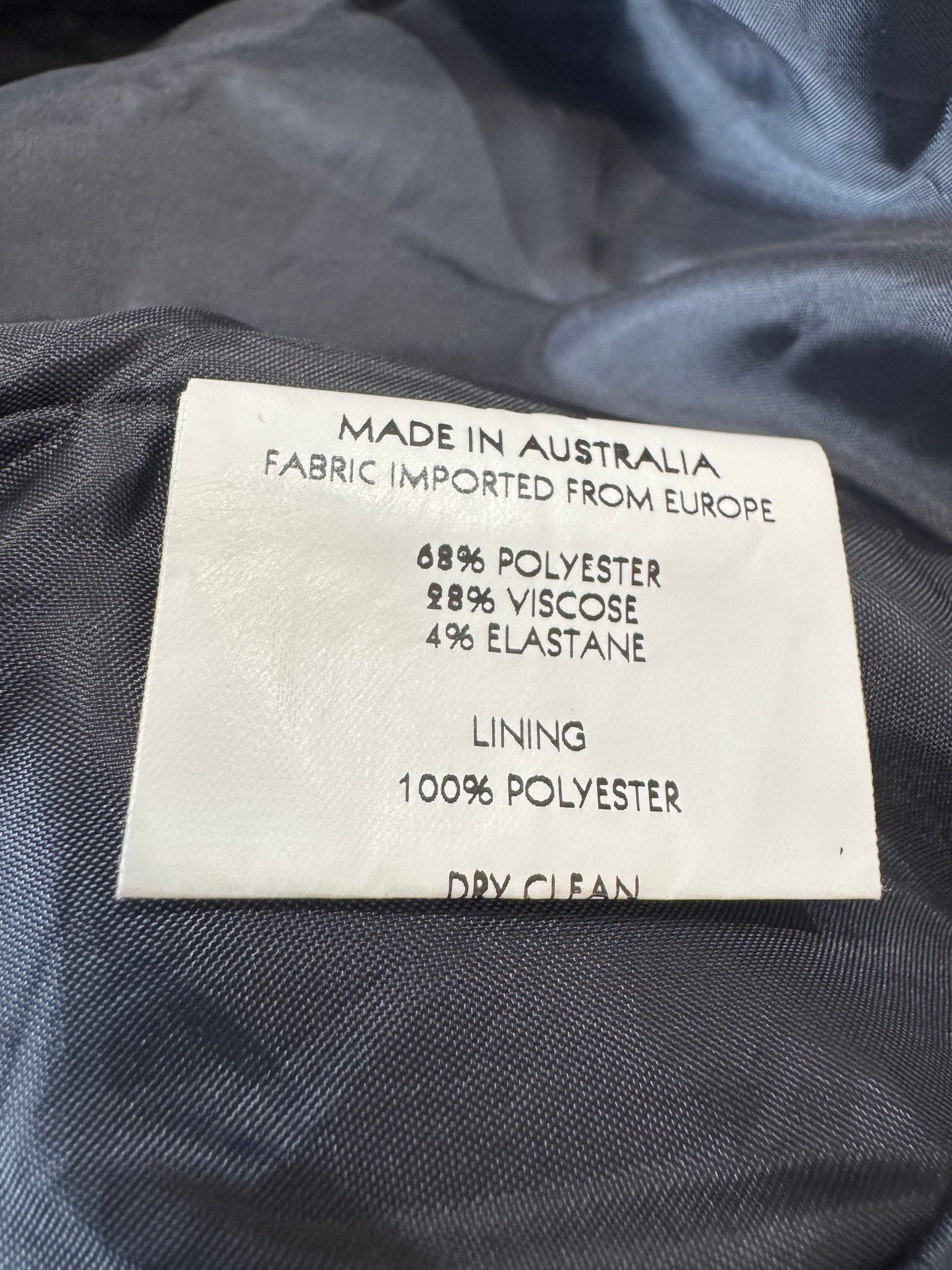 Vintage Cue Pinstripe Skirt - size 12